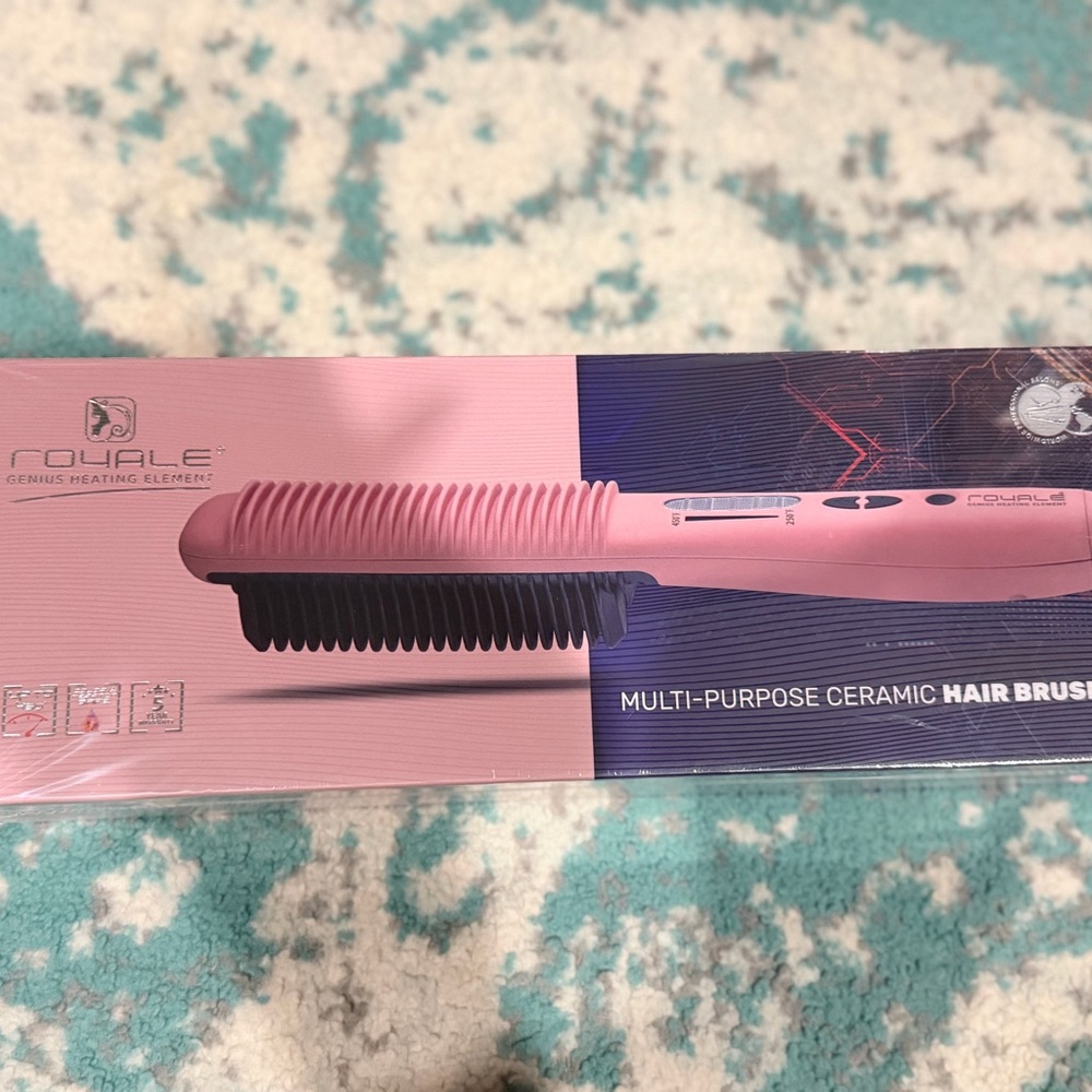 Royale Rose Gold Multi-Purpose Ceramic Hair Brush